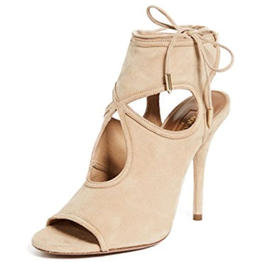 Aquazzura Sexy Thing Cutout Booties